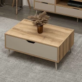 Minar Elina Ayaklı Orta Sehpa- Dore-Kumtaşı thumbnail 2