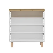 Minar Lotus Şifonyer 4 Çek-Artisan-Beyaz thumbnail 6