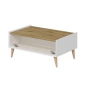 Minar Mitra Orta Sehpa-Beyaz-Artisan thumbnail 6