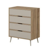 Minar Elina Ayaklı Şifonyer Dore-Kumtaşı thumbnail 7