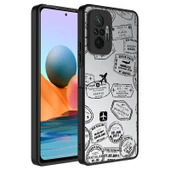 Redmi Note 10 Pro Ayna Görünümlü ve Desenli Şık Mirror Premium Kılıf Seyehat - 1