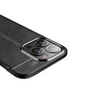 Huawei P40 Lite E  Kılıf Yoğun Silikon Malzemeli Uzun Ömürlü Niss Premium Kapak Lacivert - 3