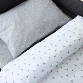 Huggy %100 Pamuk 130x80 Park Yatak Beşik Bebek Nevresim Takımı - 5