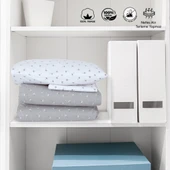 Huggy %100 Pamuk 130x80 Park Yatak Beşik Bebek Nevresim Takımı - 9