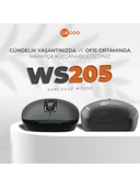 Lenovo Lecoo WS205 Ergonomik Optik Kablosuz Mouse - 4