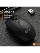 Lenovo Lecoo WS205 Ergonomik Optik Kablosuz Mouse - 5