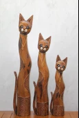 Ahşap 3'lü Kedi Seti 1 Metre. Trendy:2 - 1