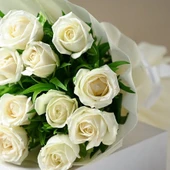 Tüplü Kordes Rosen White Masquerade Yediveren Gül Fidanı - 1