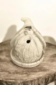Mermer Desen Şirin Baba Buhardanlık Tütsülük 9X9 Cm - 1