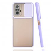 Xiaomi Redmi Note 10 Pro Kılıf Mat Yüzey Lensi Kapak - 1