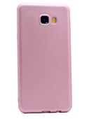 Samsung Galaxy C5 Kılıf Esnek Premier Silikon Kapak Rose - 1