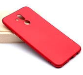 Huawei Mate 20 Lite Kılıf Esnek Premier Silikon Kapak Kırmızı - 1