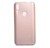 Huawei Y9 Prime 2019 Kılıf Esnek Premier Silikon Kapak Rose - 1