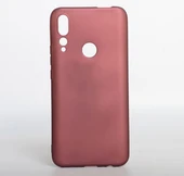 Huawei Y9 Prime 2019 Kılıf Esnek Premier Silikon Kapak Bordo - 1