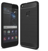 Huawei P10 Lite Ultra Koruma Sağlayan Şık Room Silikon Kılıf Siyah - 1