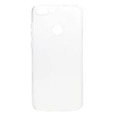 Huawei P Smart Kılıf Esnek ve Şeffaf Sheer Premium TPU Silikon Kapak Şeffaf - 1