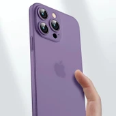 iPhone 7 Ultra İnce Transparan Yapılı Süper PP Silikon Kılıf Gri - 5