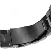 TechnoGuru  Apple Watch 38mm 3 Kademeli Katlanabilir Klipsli Metal Kordon KRD04  Rose - 3