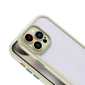 Redmi 13C Kılıf Kamera Korumalı Renkli Kenar ve Çerçeve Tasarımlı Vitamin Kapak Siyah - 2