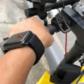 TechnoGuru  Xiaomi Mi Band 8 Hasır Kordon KRD03  Kırmızı - 2
