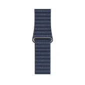 TechnoGuru  Apple Watch 42mm Suya Dayanıklı Pu Deri Lop Kordon KRD09  Pembe - 4