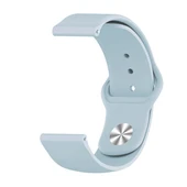 TechnoGuru  Huawei GT2 42mm KRD11 20mm Silikon Kordon  Açık Mavi - 1