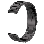 TechnoGuru  Xiaomi Mi Band 7 3 Kademeli Katlanabilir Klipsli Metal Kordon KRD04  Rose - 4