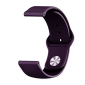 TechnoGuru  Xiaomi Amazfit GTR 47mm KRD11 22mm Silikon Kordon  Mor - 1