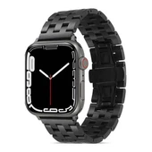 TechnoGuru  Apple Watch Ultra 49mm Katlamalı Metal Kordon KRD20  Siyah - 1