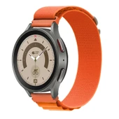 TechnoGuru  Xiaomi Amazfit Pace 22mm Kordon Hasır Örgülü Bükülmelere Dayanıklı Şık KRD74  Siyah - 4