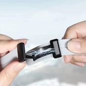 TechnoGuru  Xiaomi Amazfit Pace Kordon 22mm Metal Tokalı Esnek Silikon KRD84  Açık Turuncu - 2