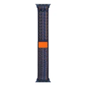 TechnoGuru  Apple Watch 40mm Kordon Karışık Renkli Hasır Yapılı Strap Kayış KRD91  Mavi - 1