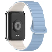 TechnoGuru  Xiaomi Mi Band 8 Pro Silikon Kordon KRD105 Strap Kayış   Mavi Yıldız Işığı - 1