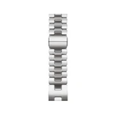 TechnoGuru  Apple Watch Ultra 49mm Kordon Metal Şık Tasarımlı ve Çift Renkli KRD125  Gümüş - 3