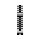 TechnoGuru  Apple Watch Ultra 49mm Kordon Metal Şık Tasarımlı ve Çift Renkli KRD125  Gümüş - 2