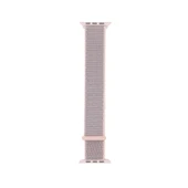 TechnoGuru  Apple Watch 42mm Kordon Band03 Serisi Hasır Strap Kayış  Toz Pembe - 1