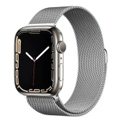 TechnoGuru  Apple Watch 40mm Band01 Metal Kordon  Gümüş - 1