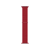 TechnoGuru  Apple Watch  41mm Kordon Band03 Serisi Hasır Strap Kayış  Kırmızı - 1