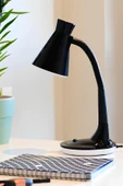 Büyük Boy Akrobatik Masa Lambası - Kitap Okuma, Ders Çalışma ve Gece Lambası, Max 10W Ampül - 1