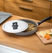 Emsan Rosa 30cm Granit Balık Tavası - 2