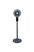 Sf 8 Baac 3d Ayaklı Vantilatör Uzaktan Kumandalı Taşınabilir Midnight Graphite - 1
