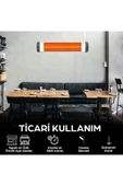 UFO City 2300 W Duvar Tipi Infrared Isıtıcı - Termostatlı - 6