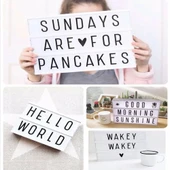 A4 Led Işıklı Yazı Panosu Lightbox - 2