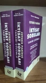 Ceteris Paribus İktisat Soruları - 2 Cilt - Tamamı Çözümlü - Matematiksel İktisat ve Analitik Düşünce Soruları YÜKSEL BİLGİLİ - 1