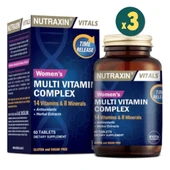 Nutraxin Women's Multi Vitamin Complex 60 Tablet 3 Adet - 1
