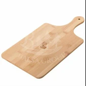 Doğal Ahşap Büyük Kesme Tahtası Doğrama Tahtası Dikdörtgen Doğal Ahşap (39x20x0,8cm) - 1