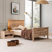 Karyola, Polo Başlıklı Karyola 100x200 Cm thumbnail 2