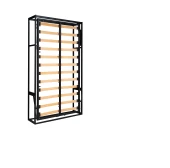 MODAMOB Akıllı Mobilya Metal Kasa Dikey Açılır Tek Kişilik Duvar Yatağı - 2