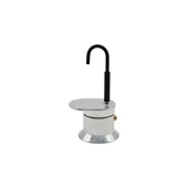 TAŞEV BOLOGNA GÜMÜŞ AÇIK MOKA POT T3504 - 1