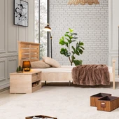 Karyola, Polo Başlıklı Karyola 100x200 Cm thumbnail 3